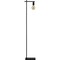 Signature Home Collection 60.25" Black Industrial Style Floor Lamp